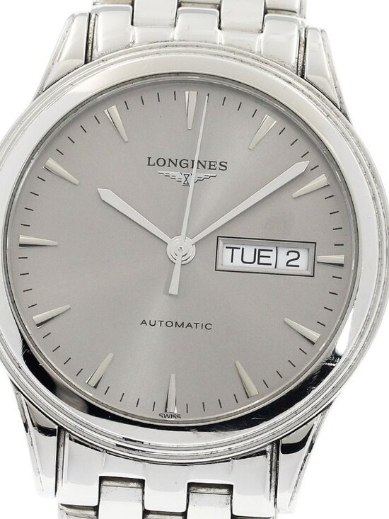 LONGINES Flagship L4.899.4 Day date Silver Dial Automatic Men\'s Watch_933724 main image 6